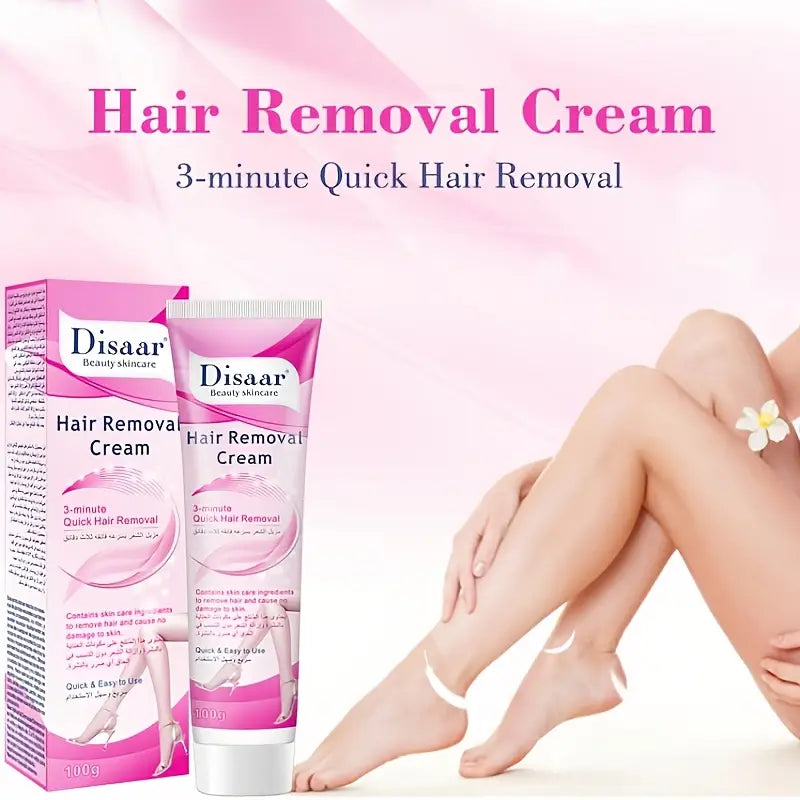 Painless Body Hair Removal Cream for Sensitive Skin