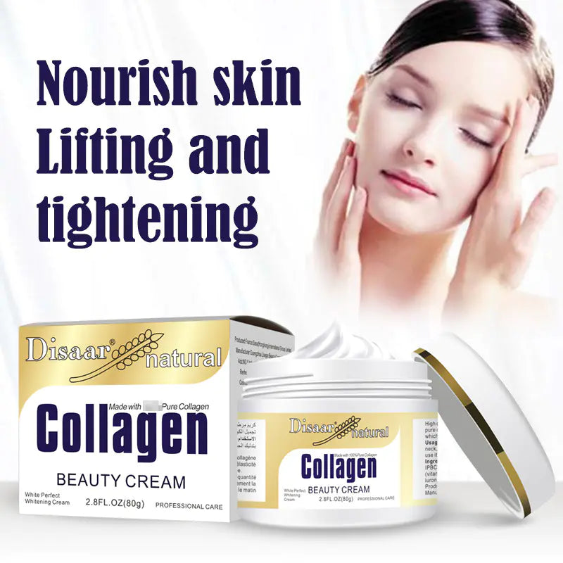 Collagen Cream for Firming and Hydrating Face