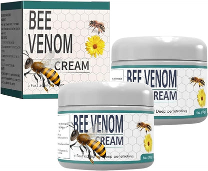 Dragon Honor 2Pcs Bee Venom Joint Cream New Bee Venom Cream Bee Venom Cream Provides for BackNeckHandsFeet Etc