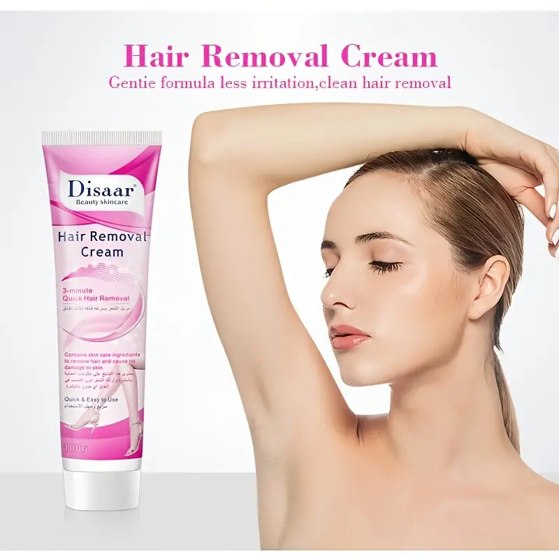 Painless Body Hair Removal Cream for Sensitive Skin