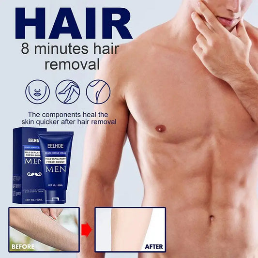 Body Hair Depilatory Cream for Smooth Skin 60ml