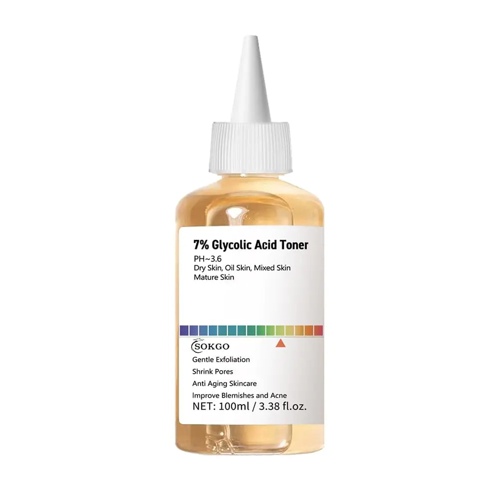 7% Glycolic Acid Toner 7% Glycolic Acid Toner for Diminishing Acne Marks Pore Tightening and Skin Hydration
