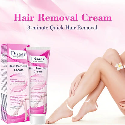 Painless Body Hair Removal Cream for Sensitive Skin